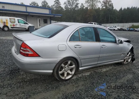 2007 Mercedes-Benz C 230 from USA, damaged, VIN WDBRF52H37F913895